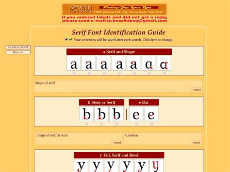 font identifier